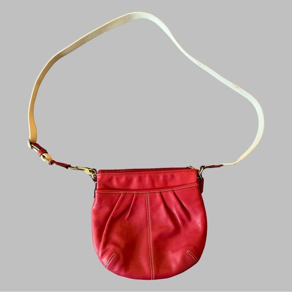 COACH Slingback Leather Crossbody Bag